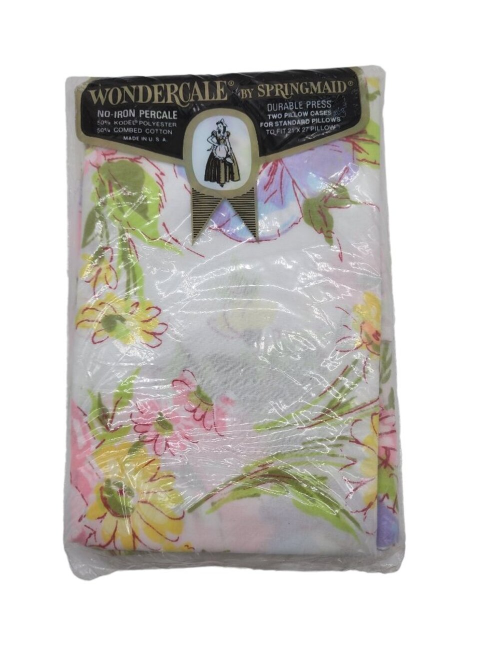 NEW VIntage Wondercale by Springmade Standard pillow cases